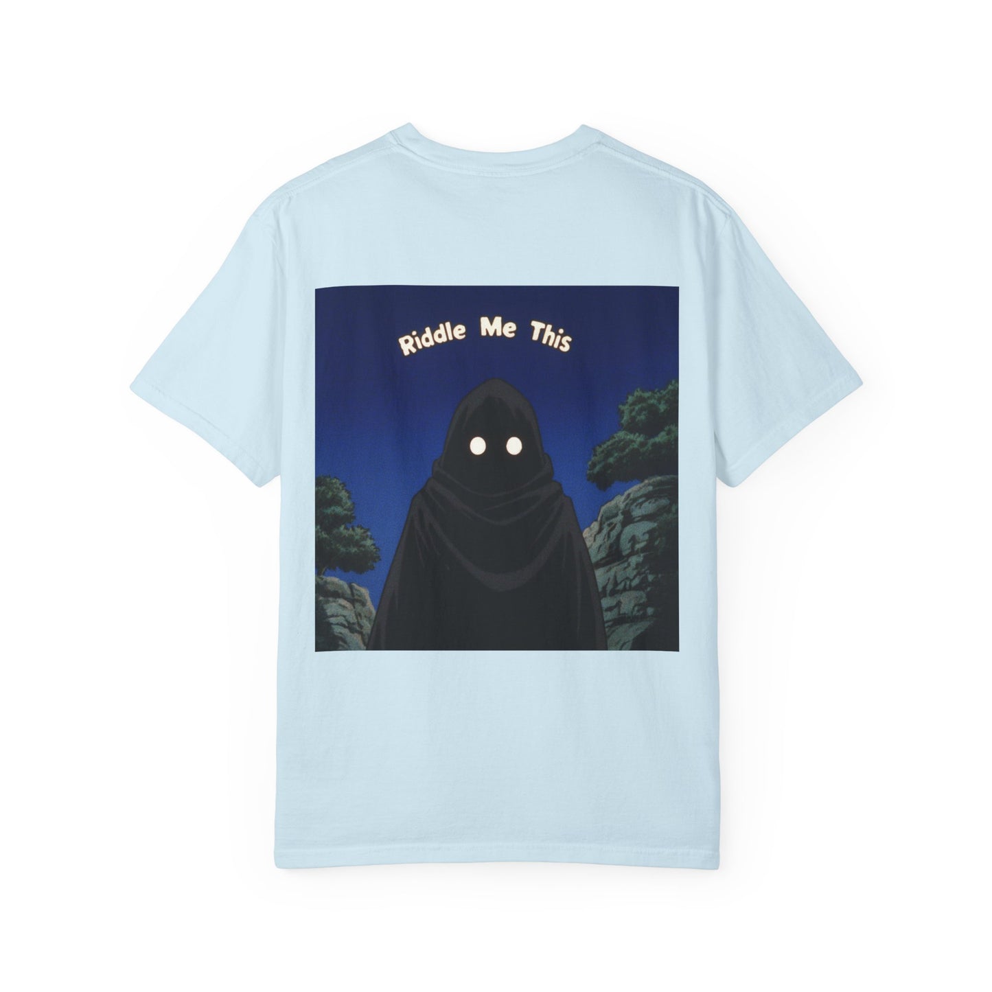 Riddle Me This T-shirt, Well of Fables Design
