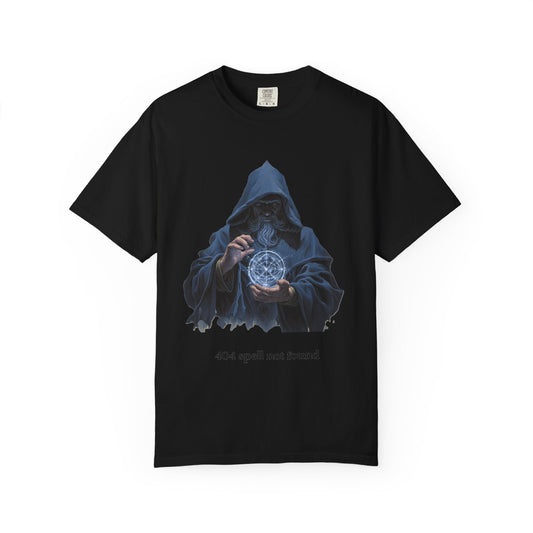 '404 Spell Not Found', Fantasy Tee,