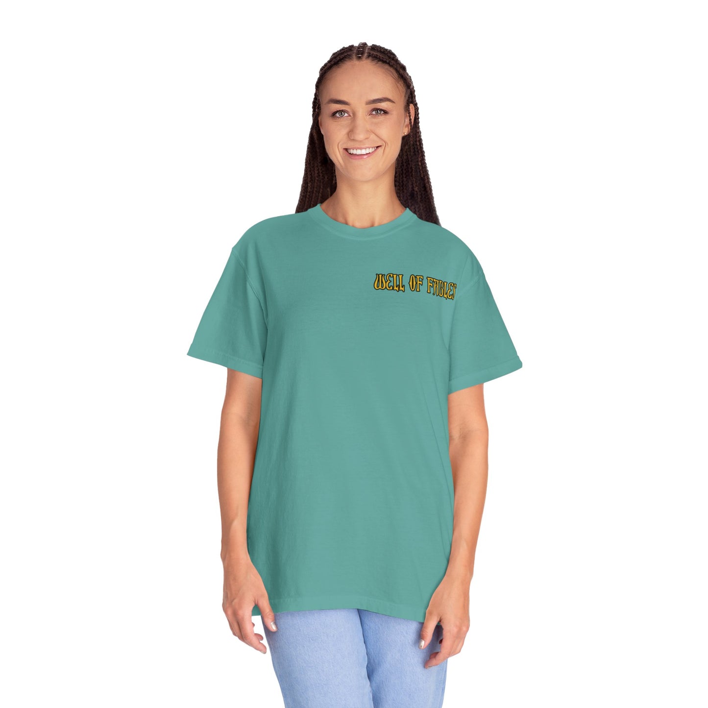 Riddle Me This T-shirt, Well of Fables Design