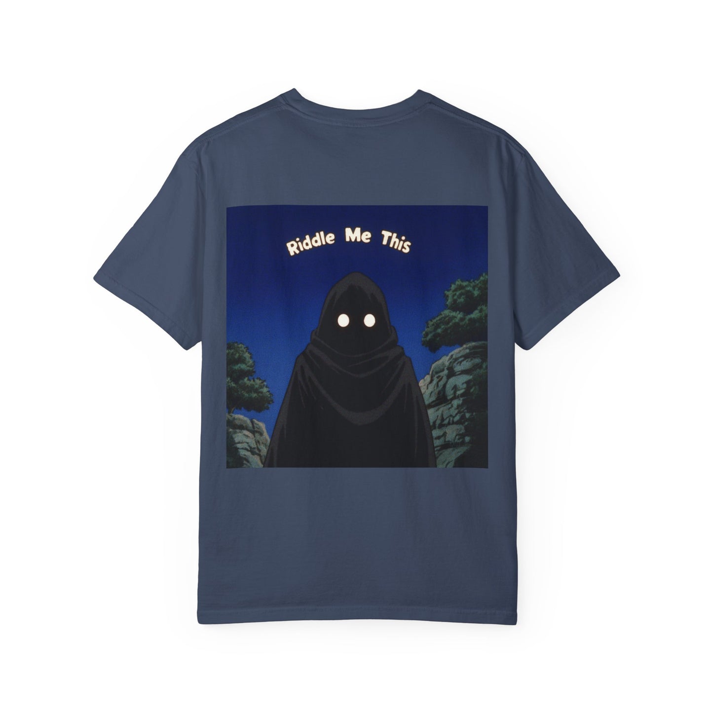 Riddle Me This T-shirt, Well of Fables Design