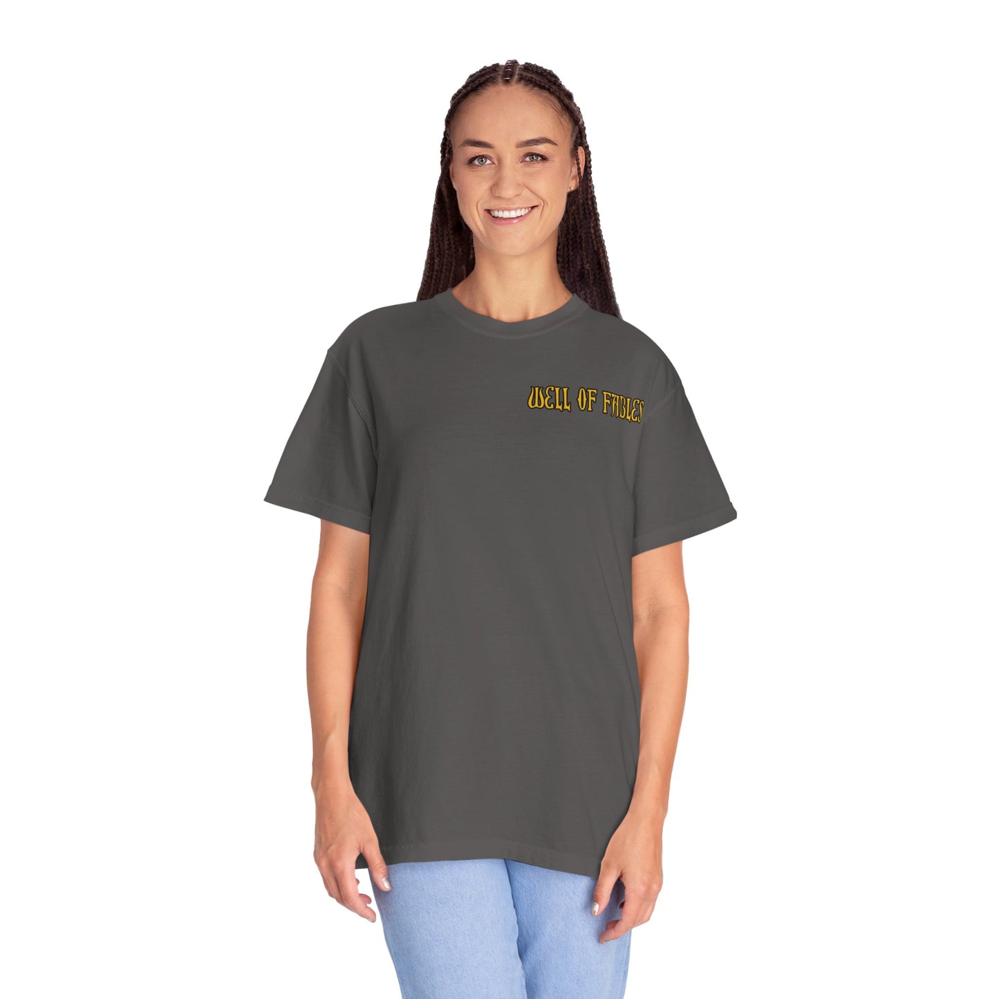 Riddle Me This T-shirt, Well of Fables Design