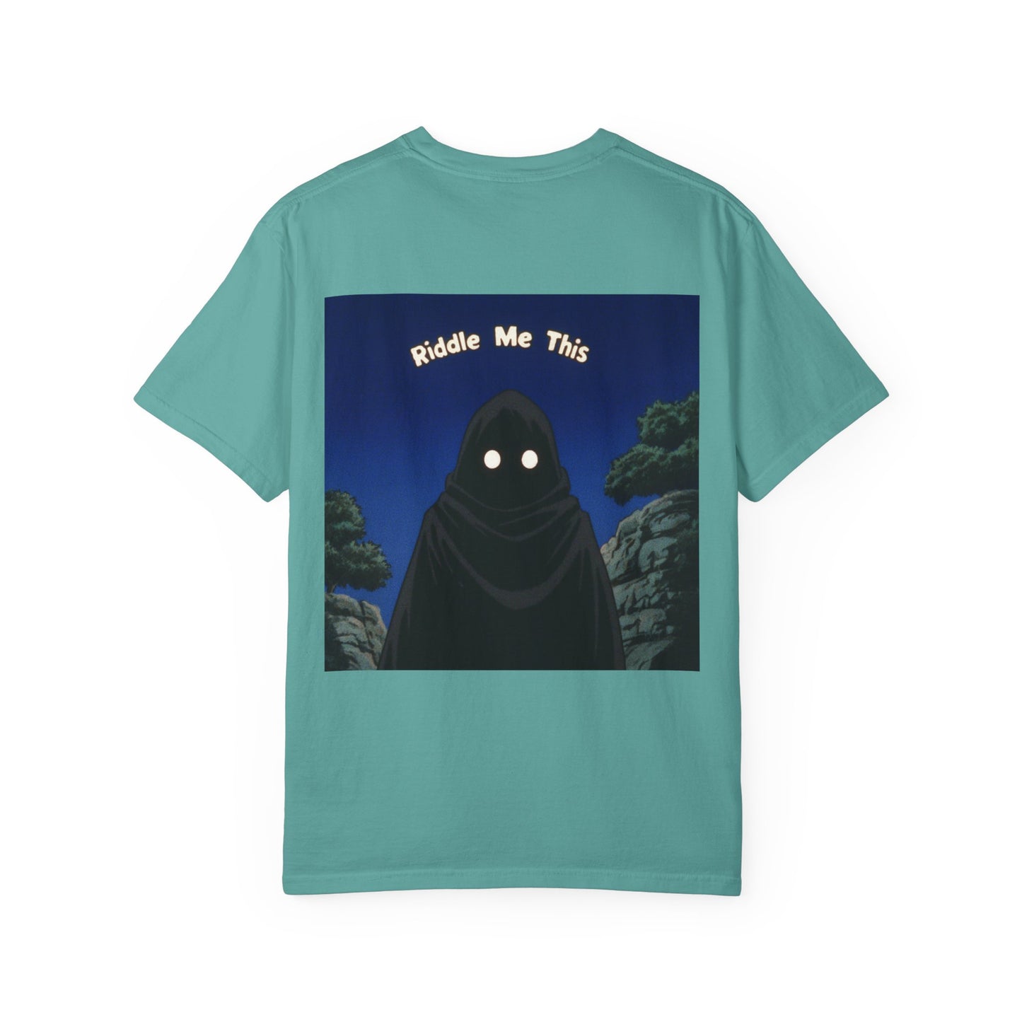Riddle Me This T-shirt, Well of Fables Design