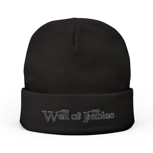 Embroidered Knit Beanie - Well of Fables