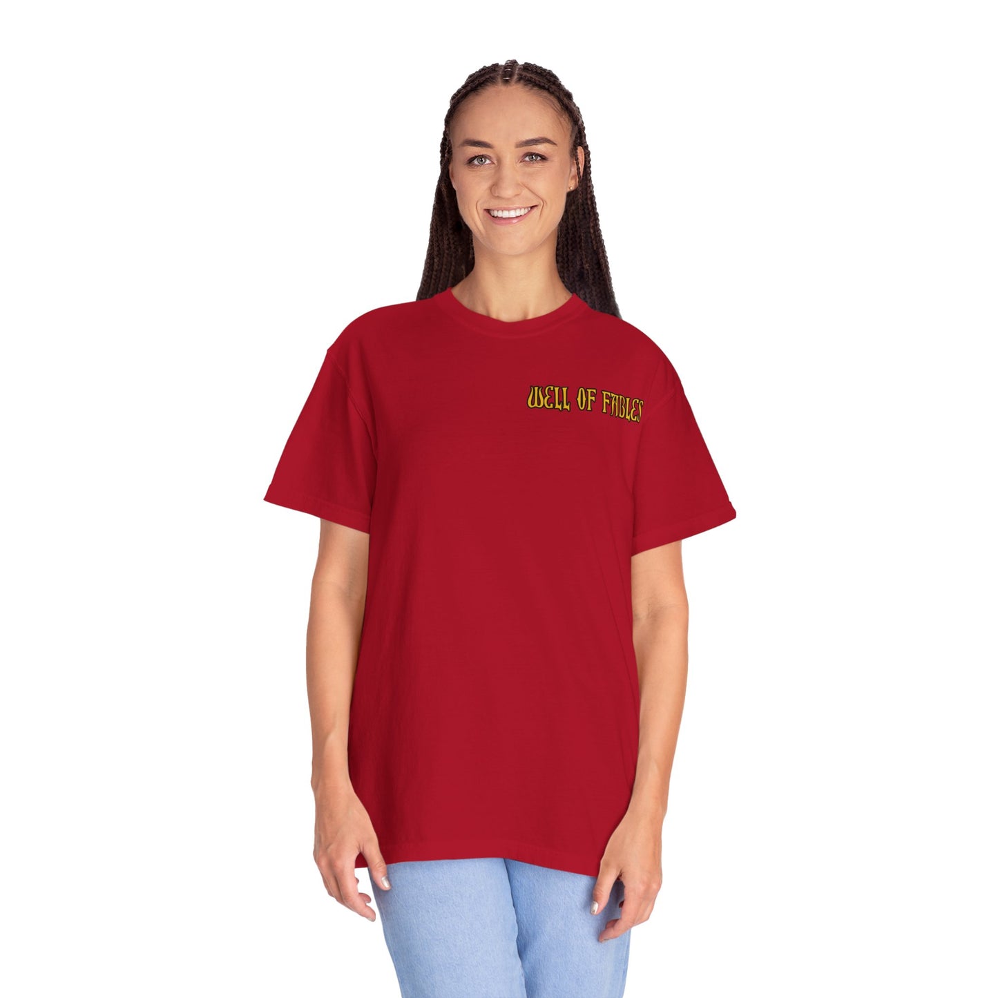 404 Spell Not Found T-shirt, Well of Fables Design