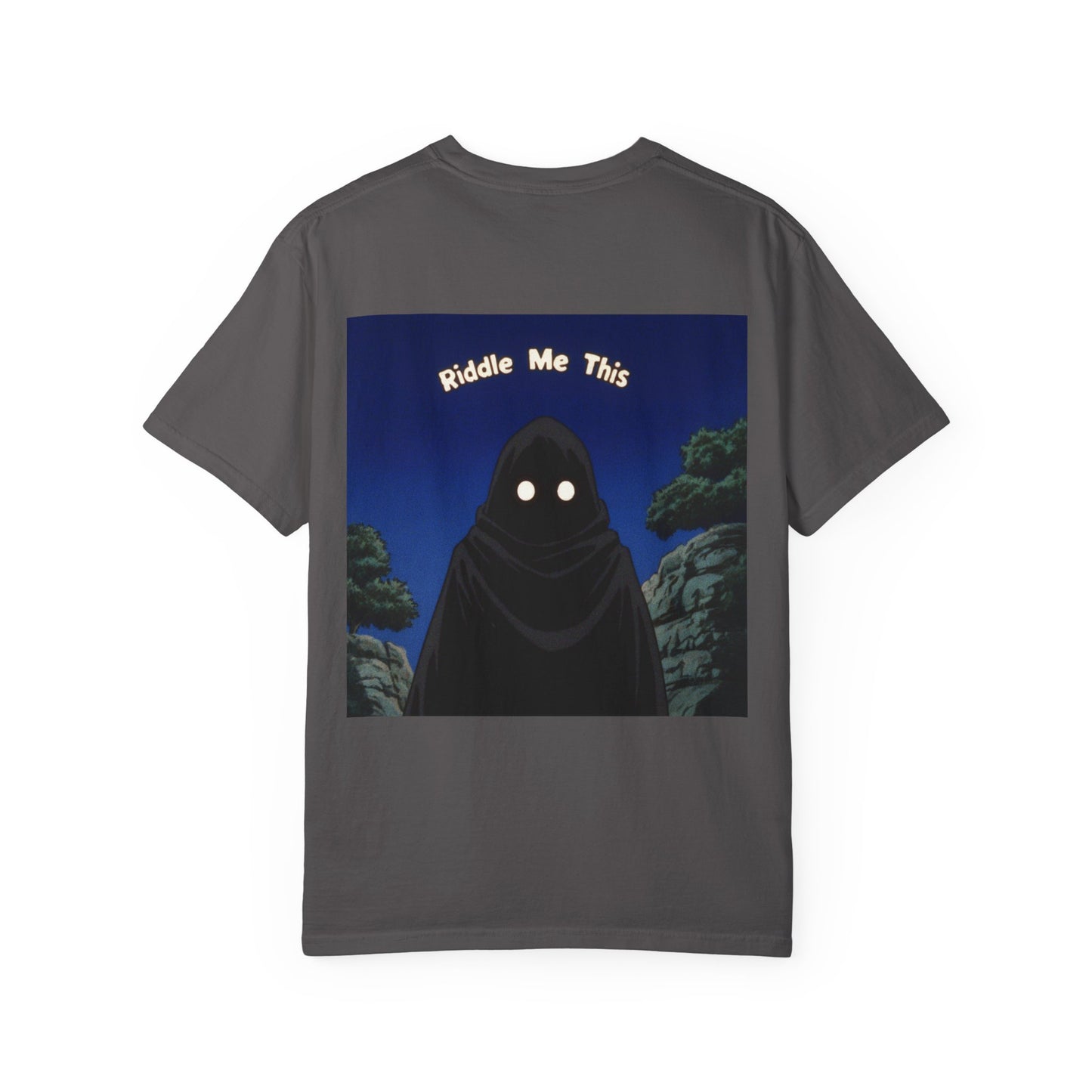 Riddle Me This T-shirt, Well of Fables Design