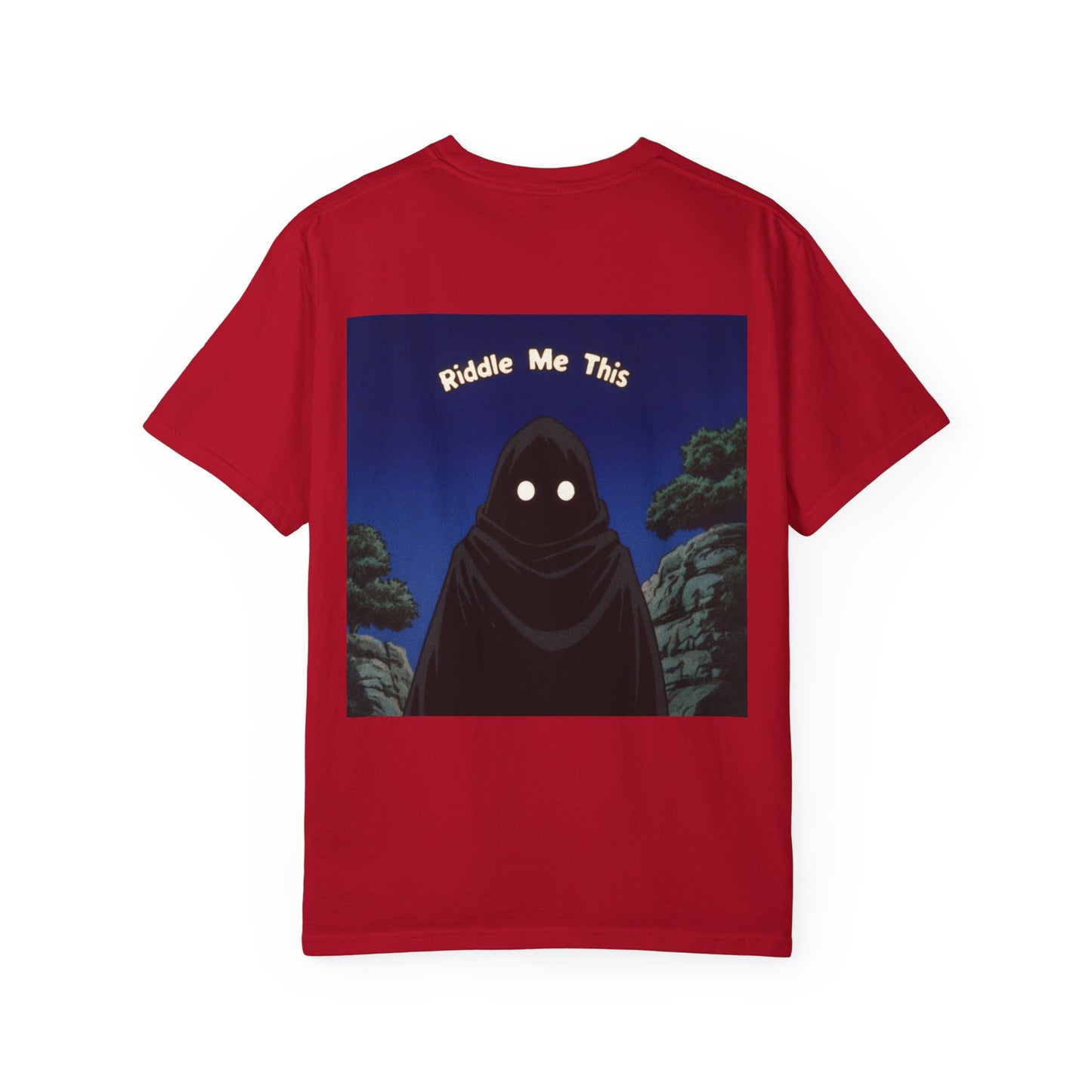 Riddle Me This T-shirt, Well of Fables Design