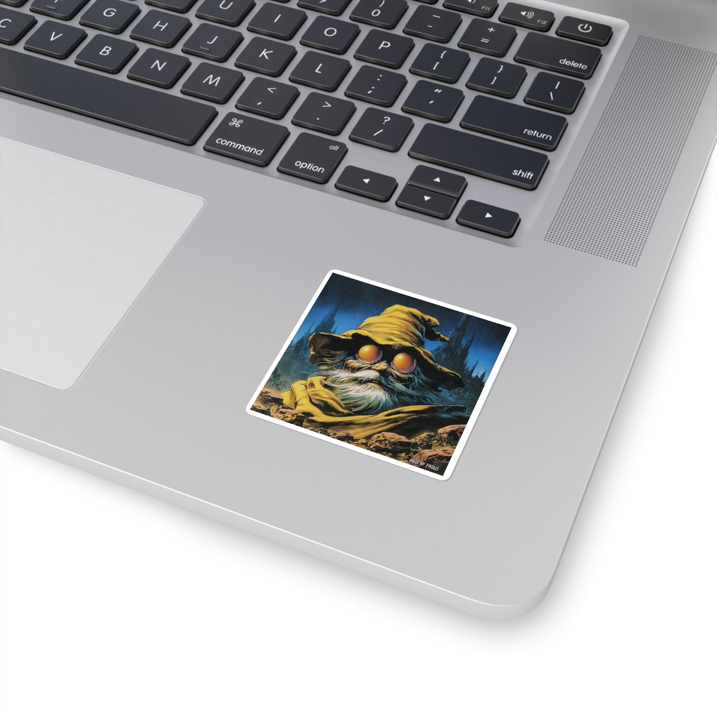 Yellow Wizard Sticker