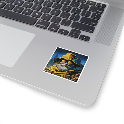 Yellow Wizard Sticker