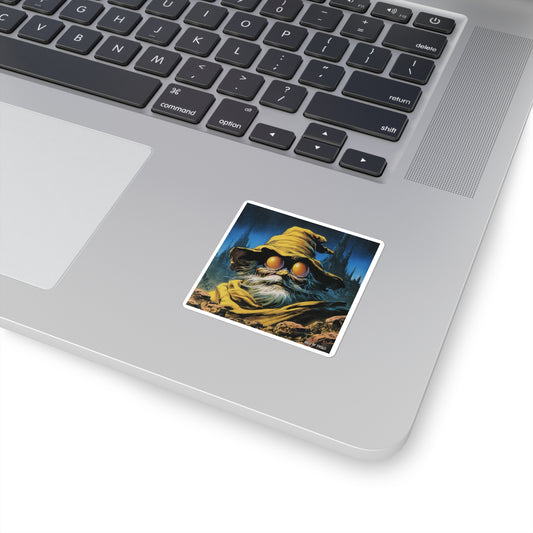 Yellow Wizard Sticker