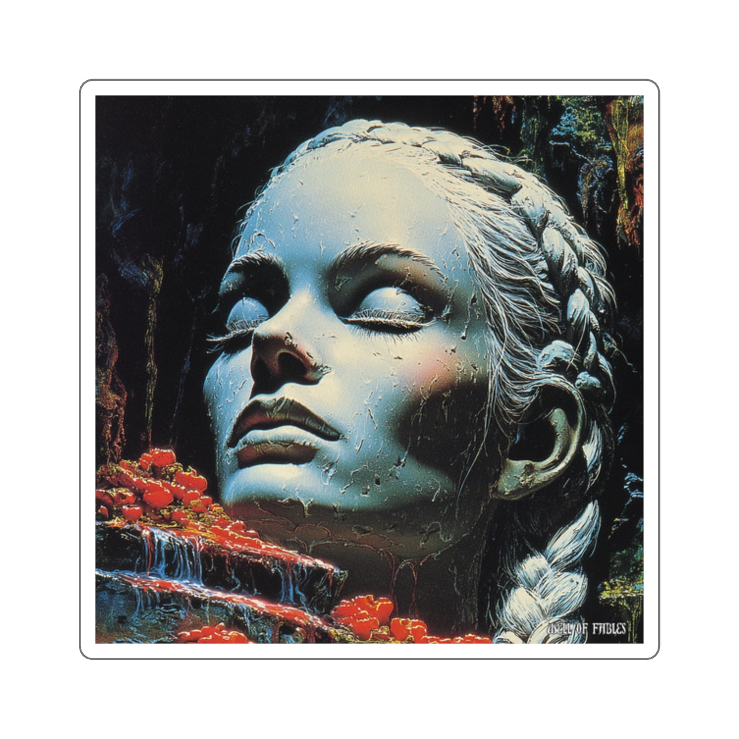 Porcelain Queen Sticker