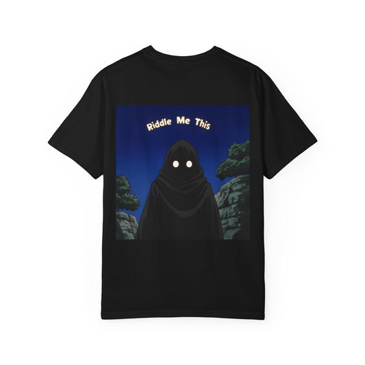 Riddle Me This T-shirt, Well of Fables Design