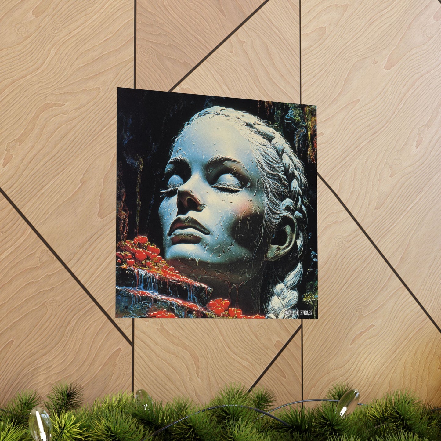 Porcelain Queen Poster