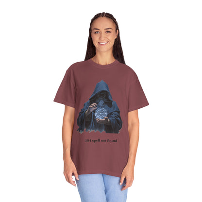 '404 Spell Not Found', Fantasy Tee,