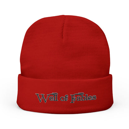 Embroidered Knit Beanie - Well of Fables