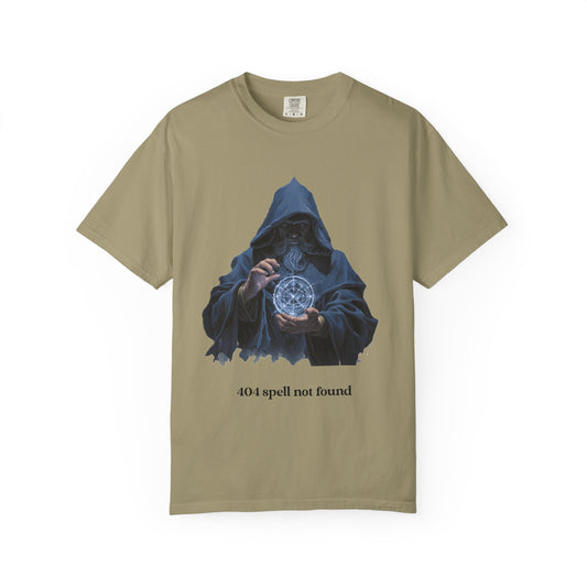 '404 Spell Not Found', Fantasy Tee,