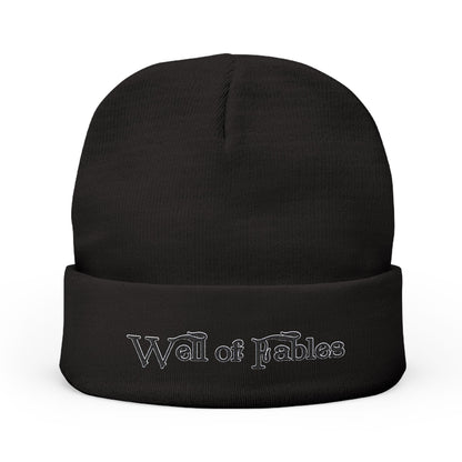 Embroidered Knit Beanie - Well of Fables