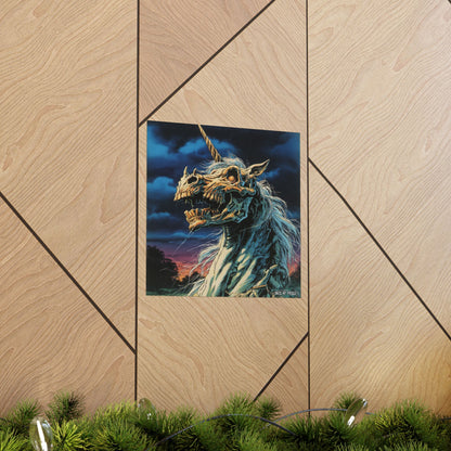Undead Unicorn Poster