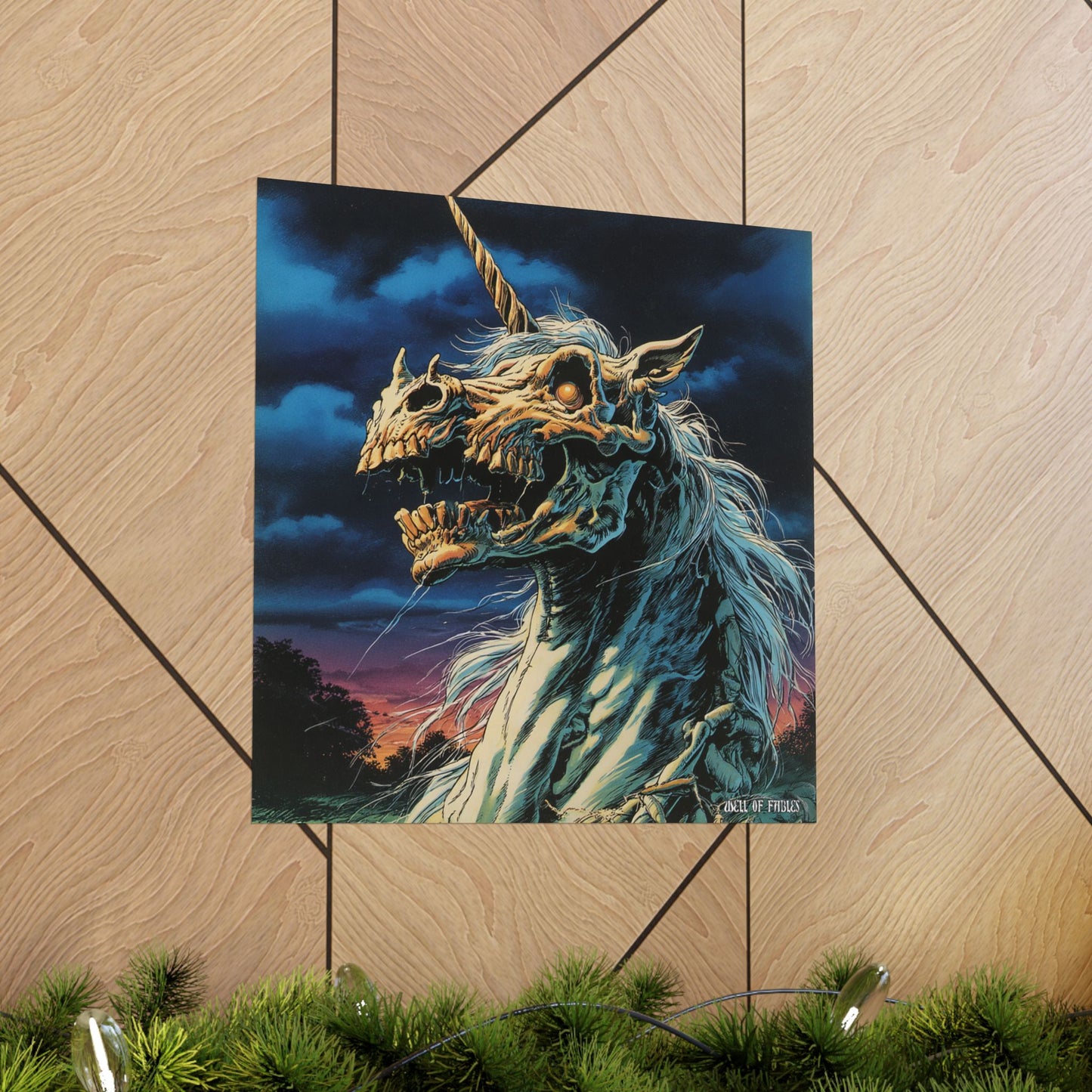 Undead Unicorn Poster