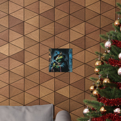 Frog Wizard Poster