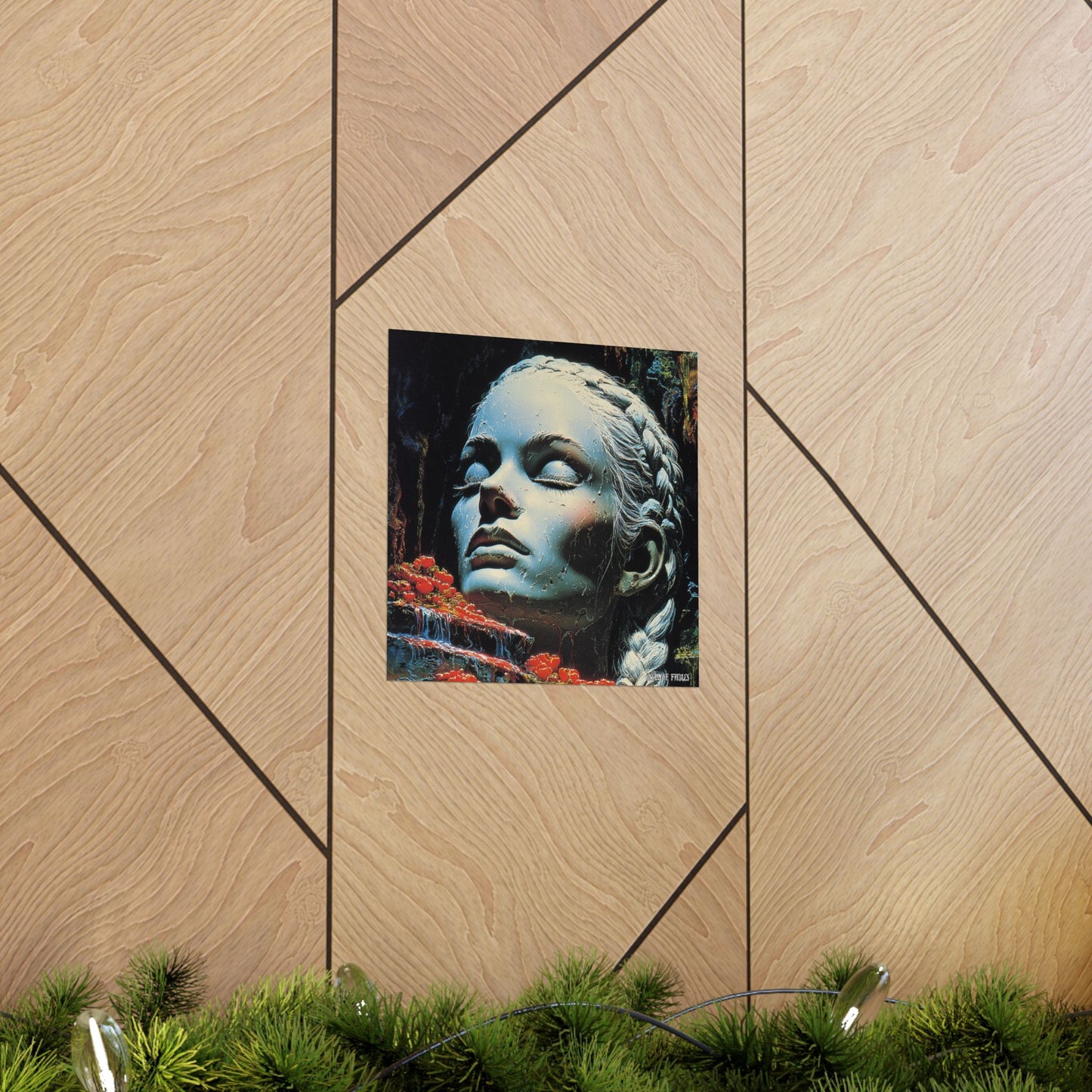 Porcelain Queen Poster