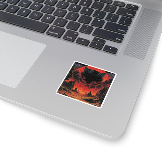 Dark Whisker Sticker