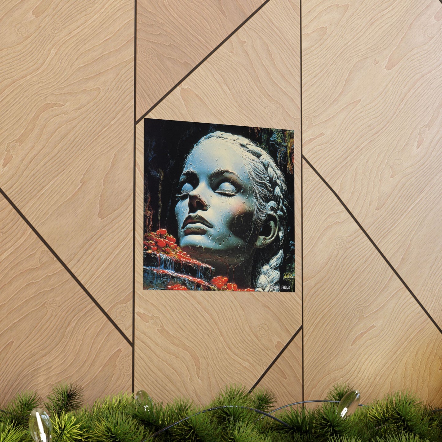 Porcelain Queen Poster