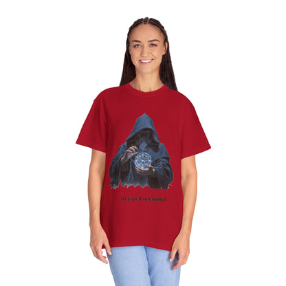 '404 Spell Not Found', Fantasy Tee,