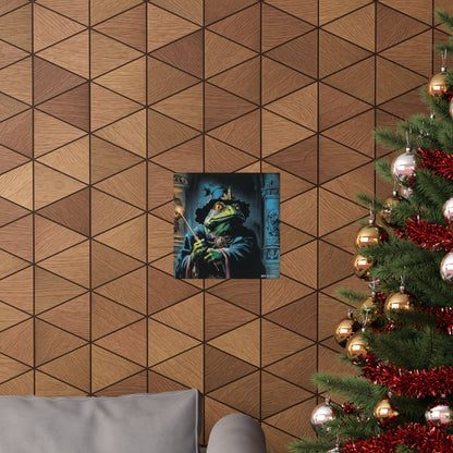 Frog Wizard Poster