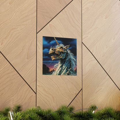 Undead Unicorn Poster