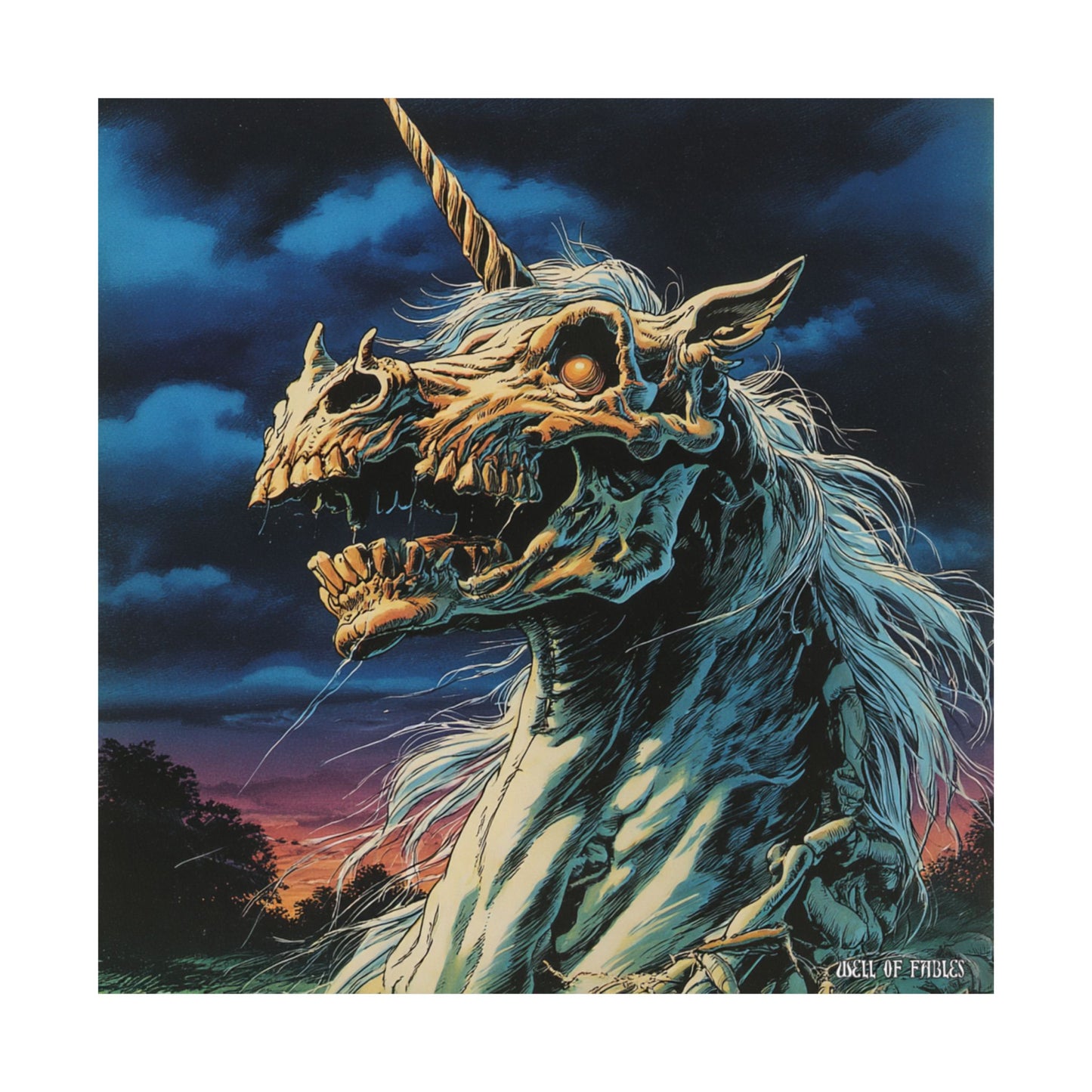 Undead Unicorn Poster
